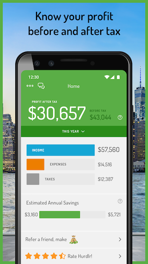 Hurdlr Expense Tracking App